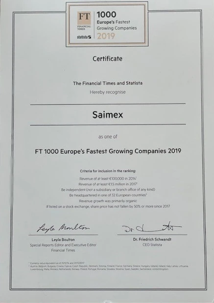 1000 Europe’s fastest growing companies 2019