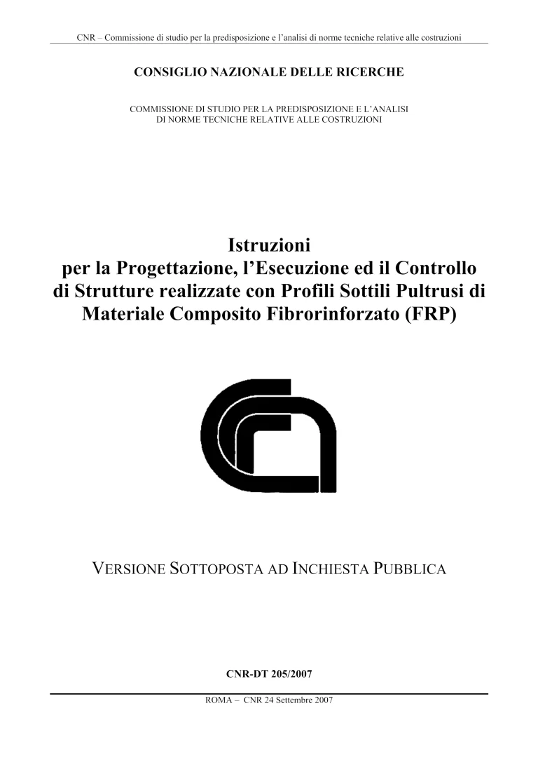 Istruzioni CNR
